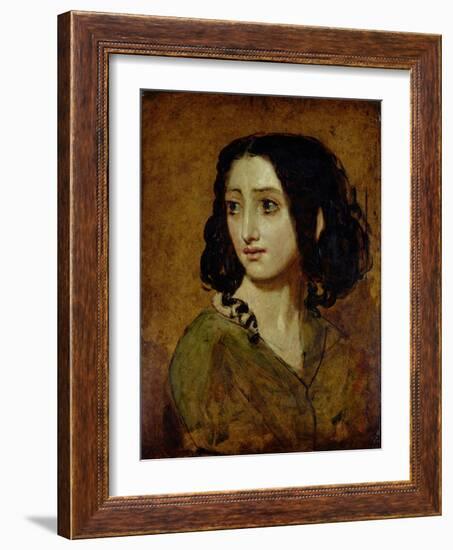 Study of Mlle Rachel-William Etty-Framed Giclee Print