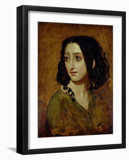 Study of Mlle Rachel-William Etty-Framed Giclee Print