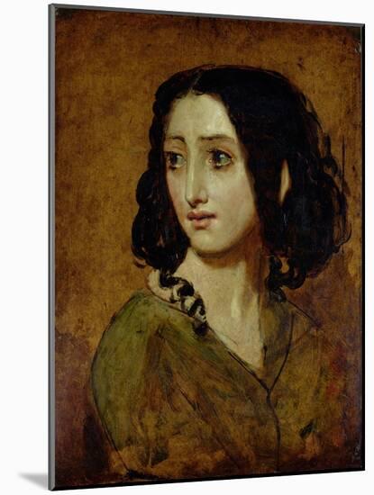 Study of Mlle Rachel-William Etty-Mounted Giclee Print