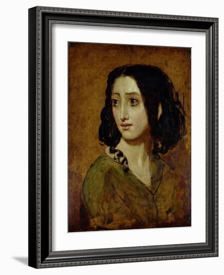 Study of Mlle Rachel-William Etty-Framed Giclee Print