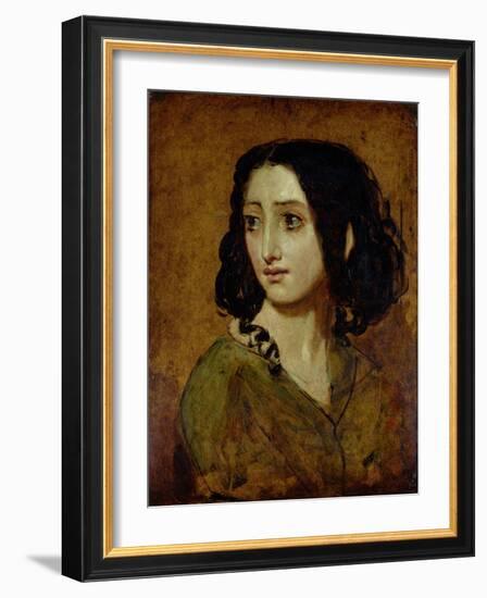 Study of Mlle Rachel-William Etty-Framed Giclee Print