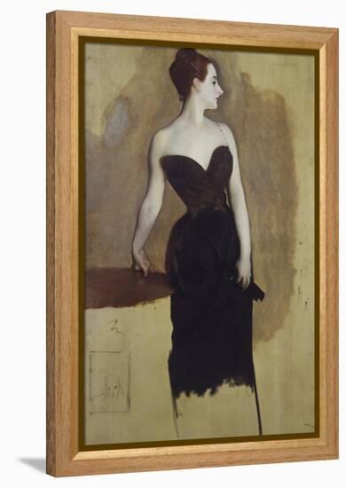 Study of Mme Gautreau-John Singer Sargent-Framed Premier Image Canvas