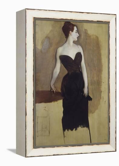 Study of Mme Gautreau-John Singer Sargent-Framed Premier Image Canvas