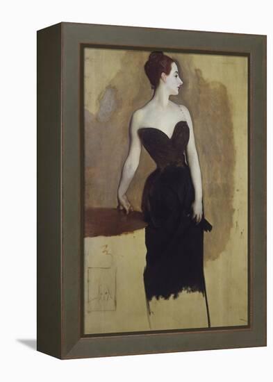 Study of Mme Gautreau-John Singer Sargent-Framed Premier Image Canvas