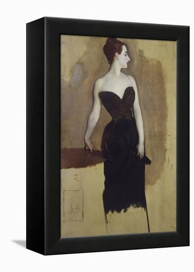 Study of Mme Gautreau-John Singer Sargent-Framed Premier Image Canvas