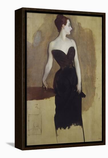 Study of Mme Gautreau-John Singer Sargent-Framed Premier Image Canvas