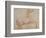 Study of One of the Quirinal Marble Horses, C.1515-17-Raphael-Framed Giclee Print