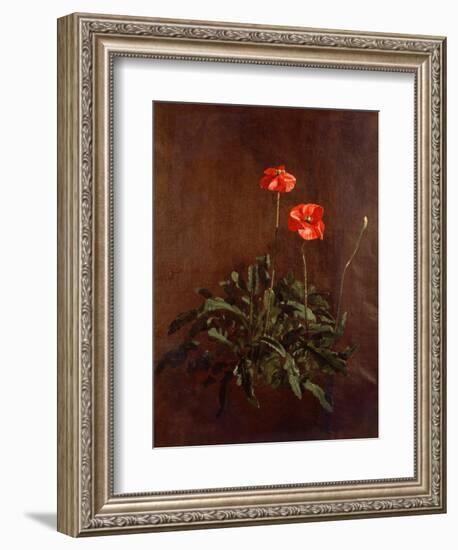 Study of Poppies-John Constable-Framed Giclee Print