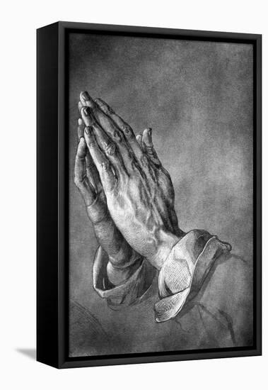 Study of Praying Hands by Albrecht Durer-Philip Gendreau-Framed Premier Image Canvas