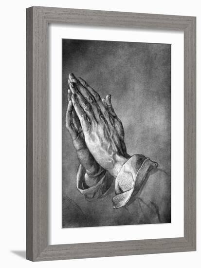 Study of Praying Hands by Albrecht Durer-Philip Gendreau-Framed Giclee Print