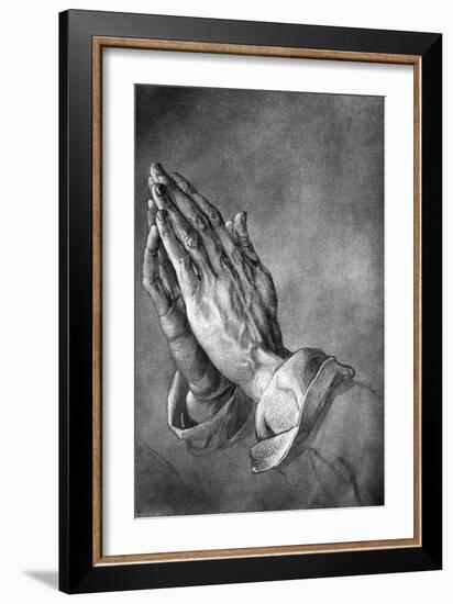 Study of Praying Hands by Albrecht Durer-Philip Gendreau-Framed Giclee Print