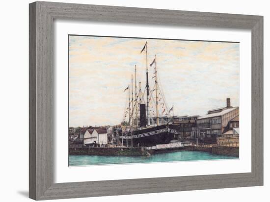 Study of S.S. Great Britian, 2008-Matthew Grayson-Framed Giclee Print