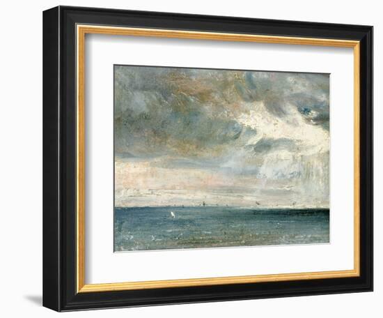 Study of Sea and Sky (A Storm Off the South Coast)-John Constable-Framed Giclee Print