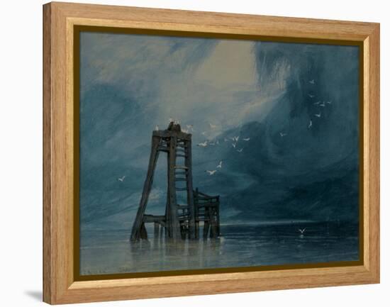 Study of Seagulls-John Sell Cotman-Framed Premier Image Canvas