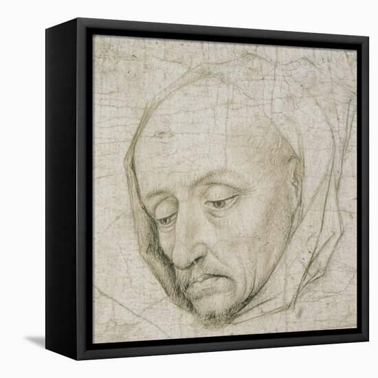 Study of the Head of an Old Man, 15th Century-Rogier van der Weyden-Framed Premier Image Canvas
