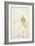 Study of the Human Figure, Anterior View-George Stubbs-Framed Giclee Print