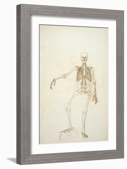 Study of the Human Figure, Anterior View-George Stubbs-Framed Giclee Print