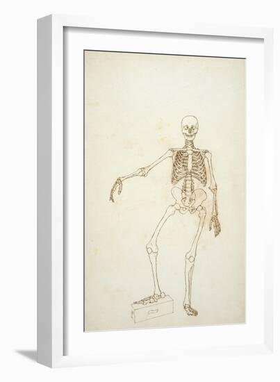 Study of the Human Figure, Anterior View-George Stubbs-Framed Giclee Print