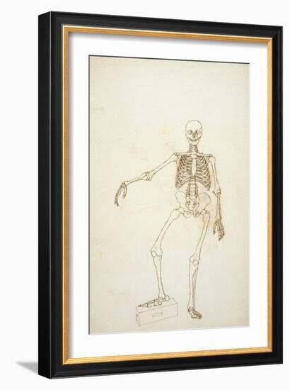 Study of the Human Figure, Anterior View-George Stubbs-Framed Giclee Print