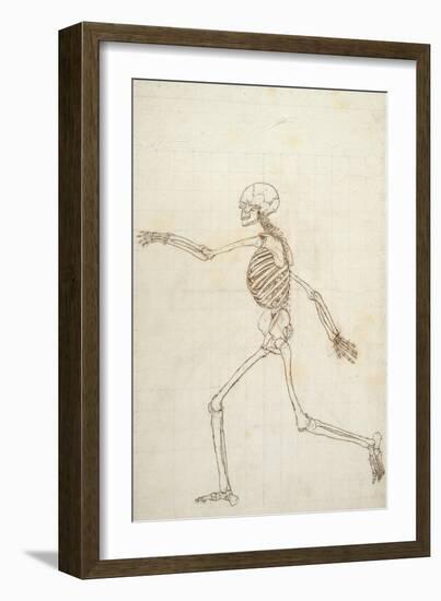 Study of the Human Figure, Lateral View-George Stubbs-Framed Giclee Print