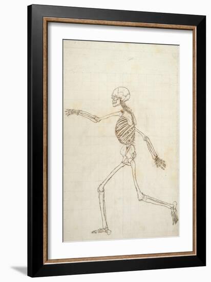 Study of the Human Figure, Lateral View-George Stubbs-Framed Giclee Print