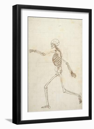 Study of the Human Figure, Lateral View-George Stubbs-Framed Giclee Print