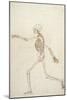 Study of the Human Figure, Lateral View-George Stubbs-Mounted Giclee Print