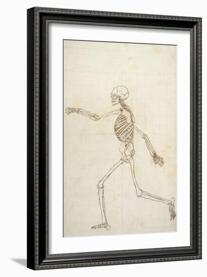 Study of the Human Figure, Lateral View-George Stubbs-Framed Giclee Print