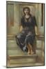 Study of the Maid for 'King Cophetua and the Beggar Maid'-Edward Burne-Jones-Mounted Giclee Print