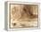 Study of the River Washburn, Yorkshire, c.1815-J. M. W. Turner-Framed Premier Image Canvas