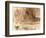 Study of the River Washburn, Yorkshire, c.1815-J. M. W. Turner-Framed Giclee Print