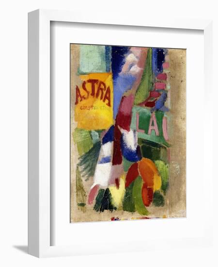 Study of the Team from Cardiff-Robert Delaunay-Framed Giclee Print