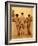 Study of Three Male Nudes, Sicily, C.1900-Wilhelm Von Gloeden-Framed Photographic Print