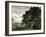 Study of Trees (Oil on Paper)-John Constable-Framed Giclee Print