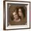 Study of Two Children-George Henry Harlow-Framed Giclee Print