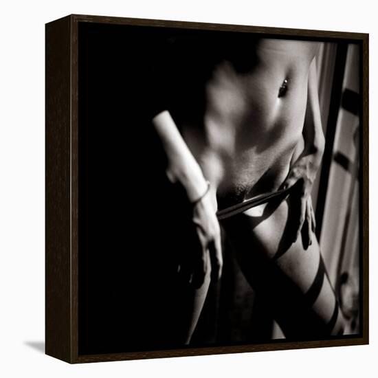 Study of Undressing-Edoardo Pasero-Framed Premier Image Canvas