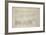 Study Perspective for the "Coronation of Napoleon I."-Jacques-Louis David-Framed Giclee Print