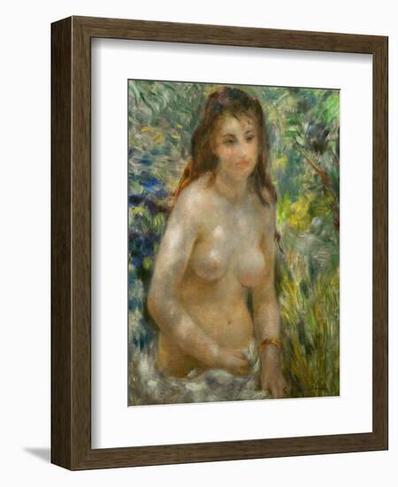 Study, Torso, Sun Light (Young Woman in the Sun), 1875-1876-Pierre-Auguste Renoir-Framed Giclee Print