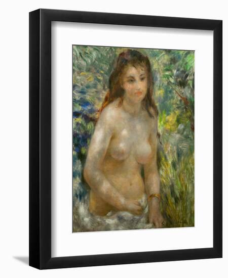 Study, Torso, Sun Light (Young Woman in the Sun), 1875-1876-Pierre-Auguste Renoir-Framed Giclee Print