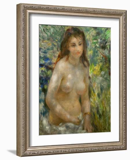 Study, Torso, Sun Light (Young Woman in the Sun), 1875-1876-Pierre-Auguste Renoir-Framed Giclee Print