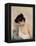 Study-Ramon Casas Carbo-Framed Stretched Canvas