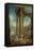 Studying Perspective Among Roman Ruins-Antonio Visentini-Framed Premier Image Canvas