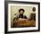 Studying the Talmud-Isidor Kaufmann-Framed Art Print