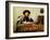 Studying the Talmud-Isidor Kaufmann-Framed Art Print