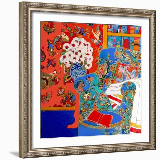 Stuffed and Comfy-Linda Arthurs-Framed Giclee Print