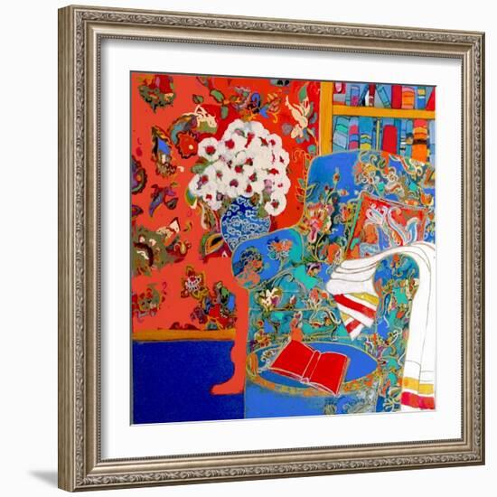 Stuffed and Comfy-Linda Arthurs-Framed Giclee Print