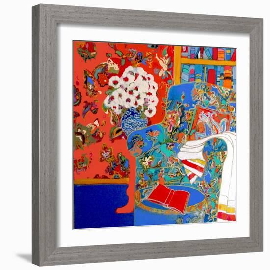 Stuffed and Comfy-Linda Arthurs-Framed Giclee Print