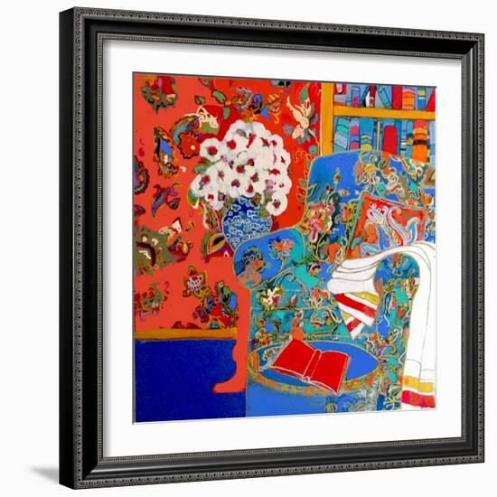 Stuffed and Comfy-Linda Arthurs-Framed Giclee Print