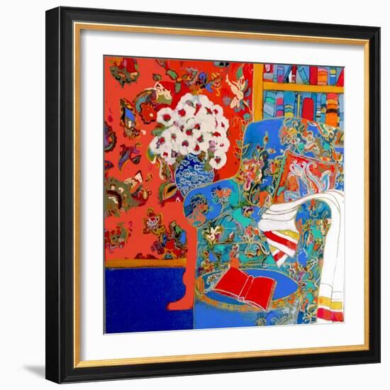 Stuffed and Comfy-Linda Arthurs-Framed Giclee Print