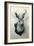 Stuffed Jackalope-null-Framed Art Print